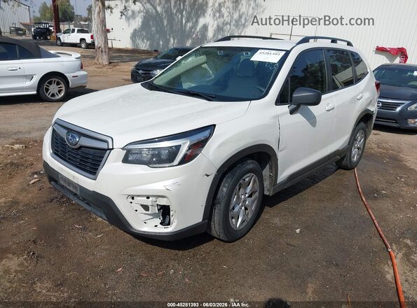JF2SKADC1MH431307 2021 SUBARU FORESTER White 