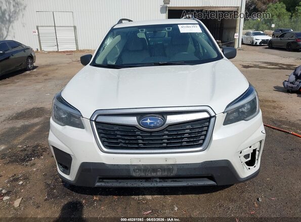 JF2SKADC1MH431307 2021 SUBARU FORESTER White 