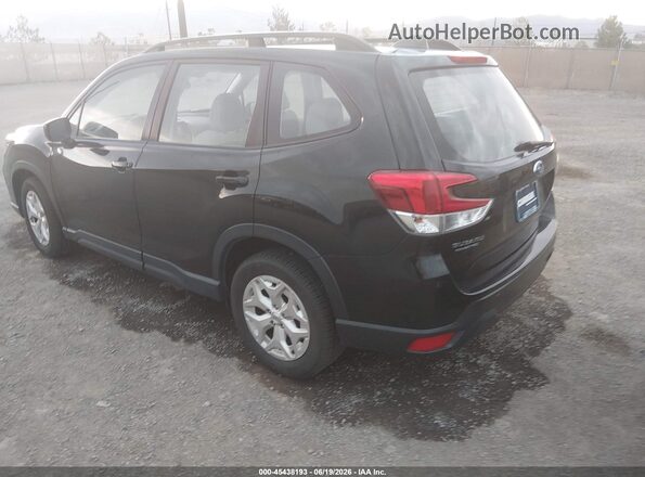 JF2SKADC2LH418628 2020 SUBARU FORESTER Black Задня ліва чверть