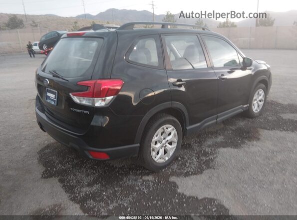 JF2SKADC2LH418628 2020 SUBARU FORESTER Black Задня права чверть
