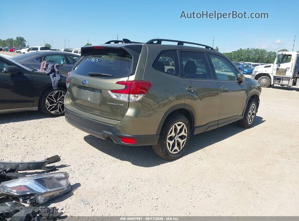 JF2SKADC2RH411865 2024 SUBARU FORESTER Green უკანა მარჯვენა