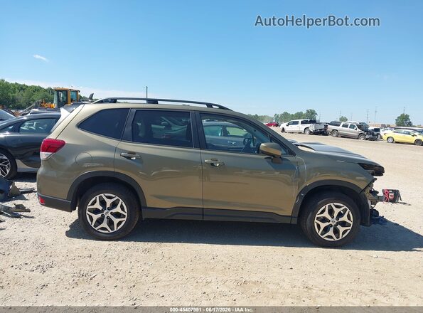 JF2SKADC2RH411865 2024 SUBARU FORESTER Green სალონის 360-გრადუსიანი ხედი