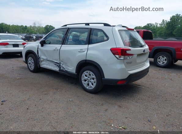JF2SKADC3MH571665 2021 SUBARU FORESTER White Հետևի ձախ