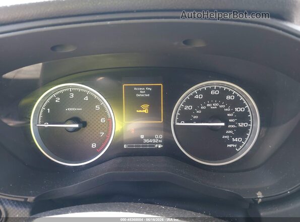 JF2SKADC3NH425462 2022 SUBARU FORESTER Silver უკანა სავარძლების ხედი