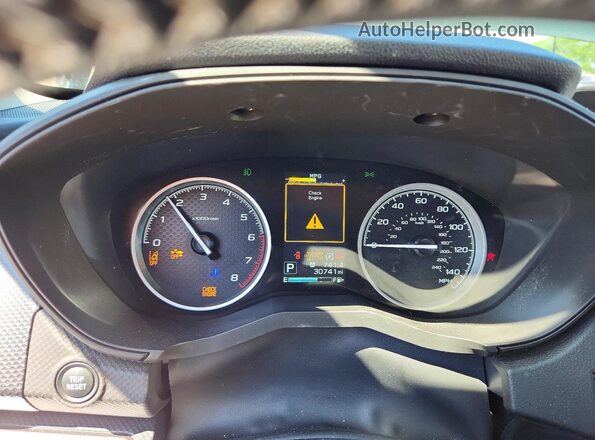 JF2SKADC3RH460444 2024 SUBARU FORESTER Зеленый Вид щитка приборов