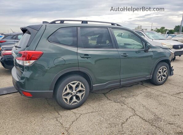 JF2SKADC3RH460444 2024 SUBARU FORESTER Зеленый Задняя правая четверть