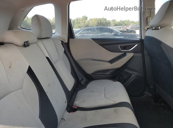 JF2SKADC4LH521324 2020 SUBARU FORESTER White Вид задньої частини салону