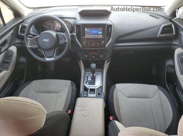 JF2SKADC4LH521324 2020 SUBARU FORESTER White Вид панелі приладів