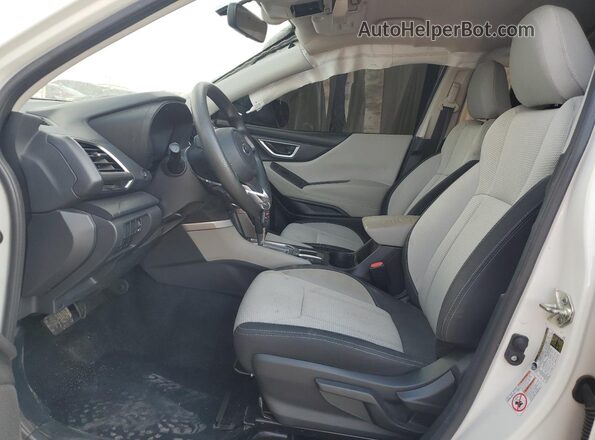 JF2SKADC4LH521324 2020 SUBARU FORESTER White Вид салону спереду