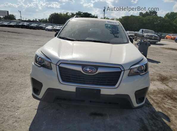 JF2SKADC4LH521324 2020 SUBARU FORESTER White Вид спереду