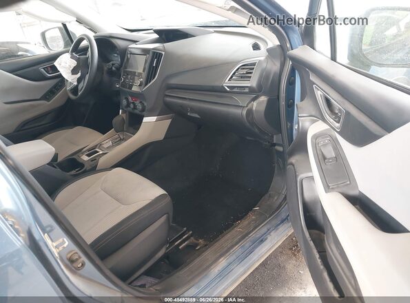 JF2SKADC4MH414663 2021 SUBARU FORESTER Blue წინა სალონის ხედი