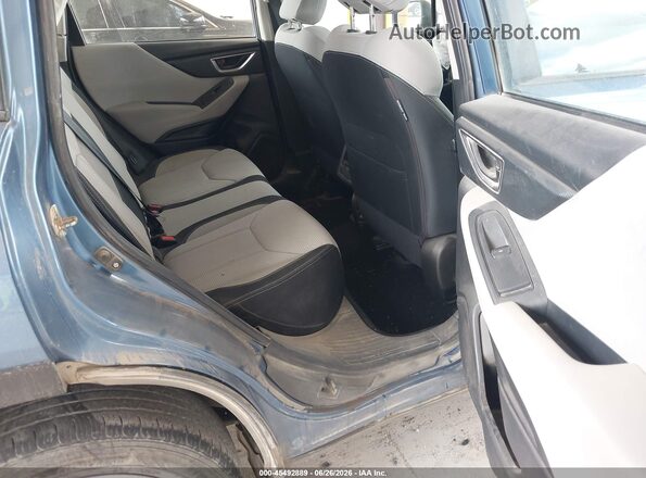 JF2SKADC4MH414663 2021 SUBARU FORESTER Blue VIN კოდის სტიკერის ხედი