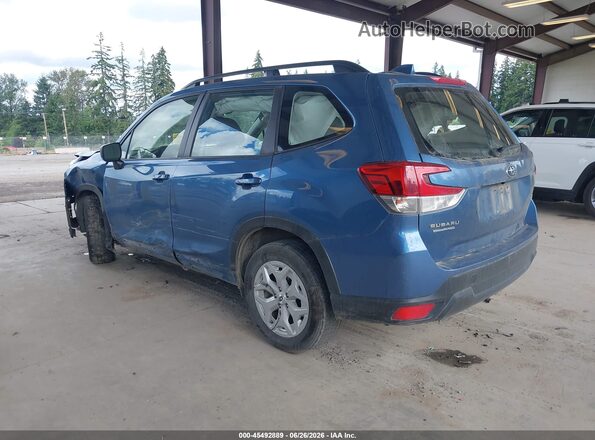 JF2SKADC4MH414663 2021 SUBARU FORESTER Blue უკანა მარცხენა