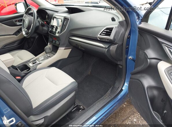 JF2SKADC4NH464285 2022 SUBARU FORESTER Blue Front interior view