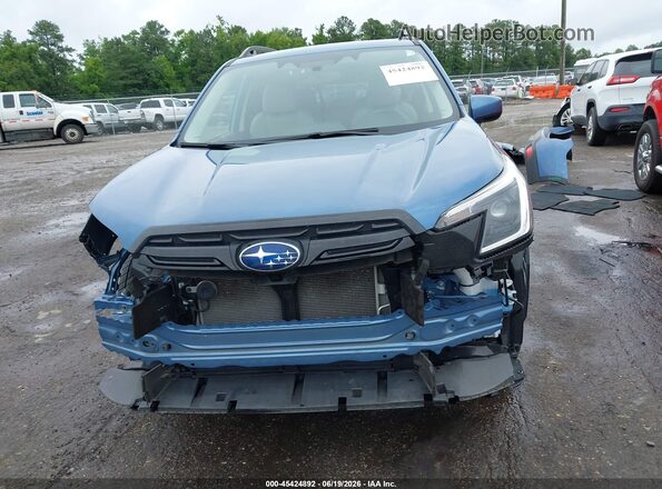 JF2SKADC4NH464285 2022 SUBARU FORESTER Blue Rear interior view