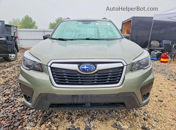 JF2SKADC5MH501164 2021 SUBARU FORESTER Green 