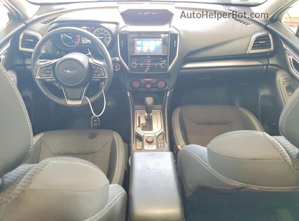 JF2SKADC5NH495724 2022 SUBARU FORESTER Charcoal Vista del salpicadero