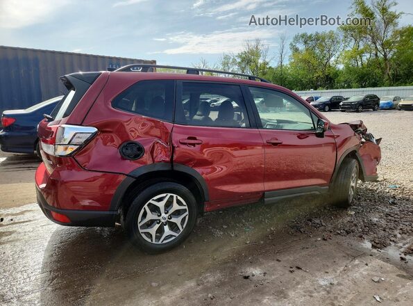 JF2SKADC6RH493356 2024 SUBARU FORESTER Красный Задняя правая четверть