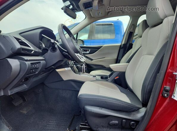 JF2SKADC6RH493356 2024 SUBARU FORESTER Красный Вид салона спереди