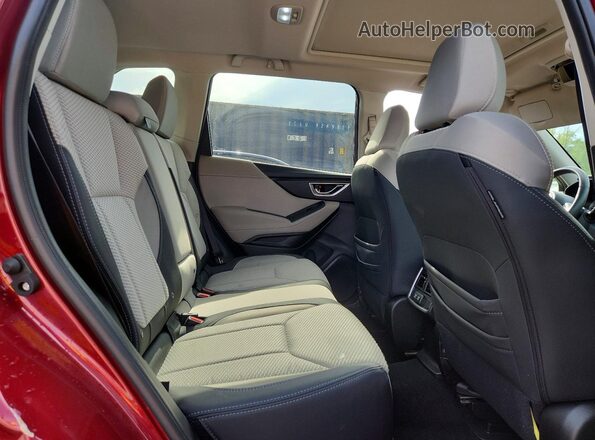JF2SKADC6RH493356 2024 SUBARU FORESTER Красный Вид задних сидений