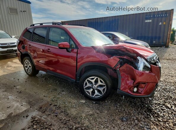 JF2SKADC6RH493356 2024 SUBARU FORESTER Красный Передняя правая четверть