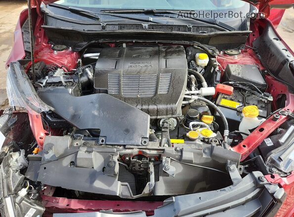 JF2SKADC6RH493356 2024 SUBARU FORESTER Красный Вид задней части салона