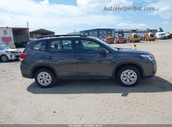 JF2SKADC7LH592257 2020 SUBARU FORESTER Gray უკანა სალონის ხედი