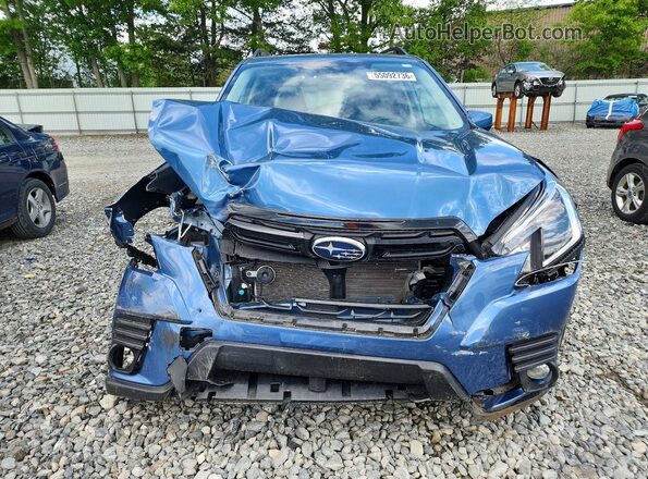 JF2SKADC7NH495630 2022 SUBARU FORESTER Blue Widok z przodu