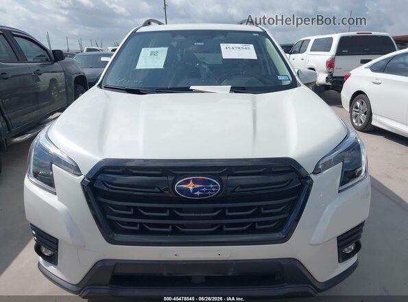 JF2SKADC7RH408363 2024 SUBARU FORESTER White Вид щитка приладів