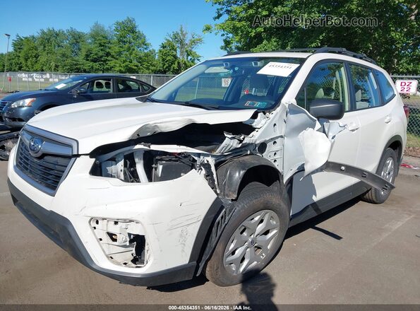 JF2SKADC8LH465551 2020 SUBARU FORESTER White Widok z przodu