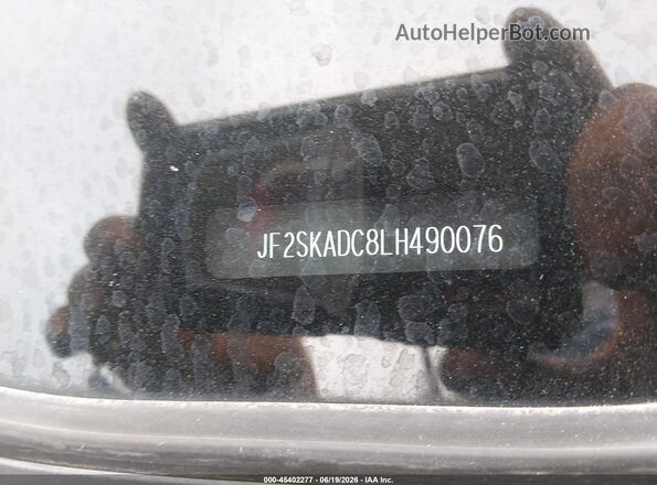 JF2SKADC8LH490076 2020 SUBARU FORESTER Gray Widok komory silnika