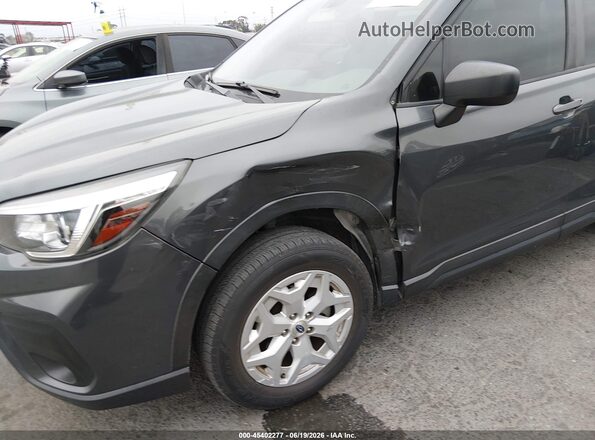 JF2SKADC8LH490076 2020 SUBARU FORESTER Gray Widok z przodu