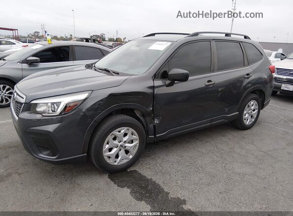 JF2SKADC8LH490076 2020 SUBARU FORESTER Gray Przód lewy