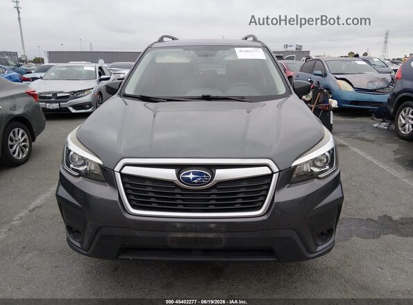 JF2SKADC8LH490076 2020 SUBARU FORESTER Gray Widok zestawu wskaźników