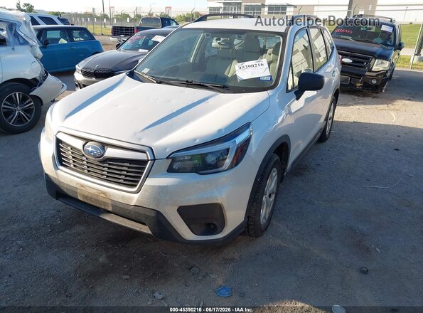 JF2SKADC8MH488510 2021 SUBARU FORESTER White Передня ліва чверть