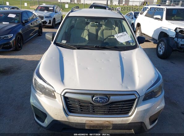 JF2SKADC8MH488510 2021 SUBARU FORESTER White Вид щитка приладів