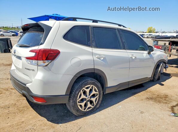 JF2SKADC8NH470509 2022 SUBARU FORESTER White Задня права чверть