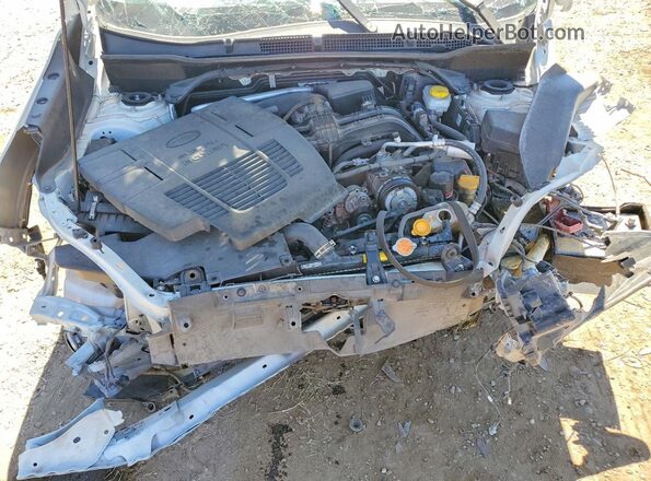 JF2SKADC8NH470509 2022 SUBARU FORESTER White Вид задньої частини салону
