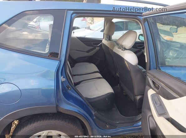 JF2SKADC9LH476624 2020 SUBARU FORESTER Blue VIN կոդի պիտակի տեսք