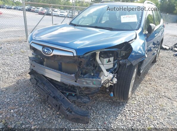 JF2SKADC9LH476624 2020 SUBARU FORESTER Blue Դիմացի տեսք