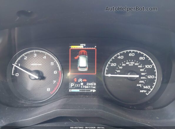 JF2SKADC9LH476624 2020 SUBARU FORESTER Blue Հետևի նստատեղերի տեսք
