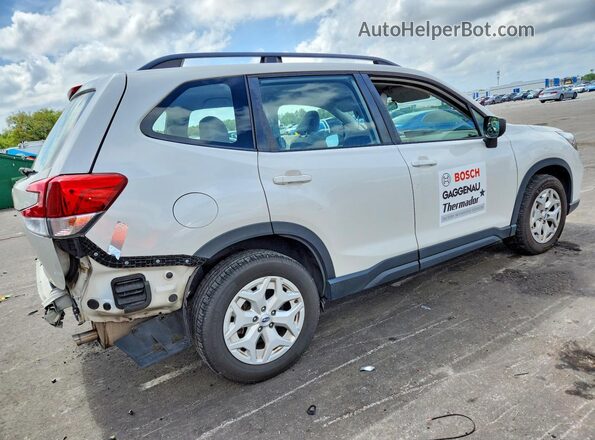JF2SKADC9MH538539 2021 SUBARU FORESTER Белый Задняя правая четверть