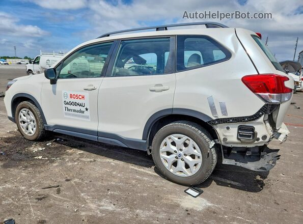 JF2SKADC9MH538539 2021 SUBARU FORESTER Белый Задняя левая четверть