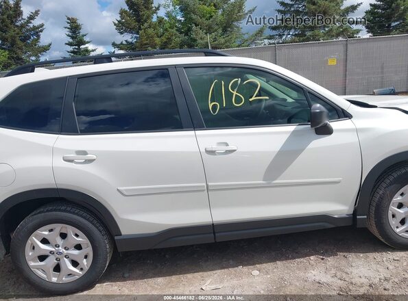 JF2SKADC9MH594044 2021 SUBARU FORESTER White Սալոնի 360 աստիճան տեսք
