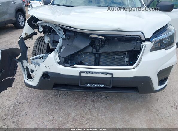 JF2SKADC9MH594044 2021 SUBARU FORESTER White Դիմացի տեսք