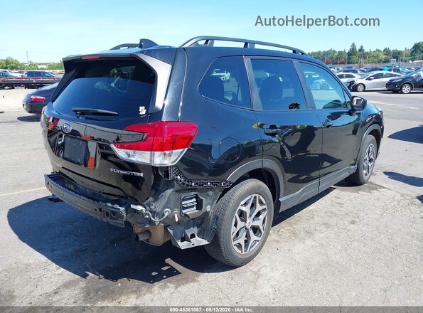 JF2SKADC9PH444021 2023 SUBARU FORESTER Черный Задняя правая четверть