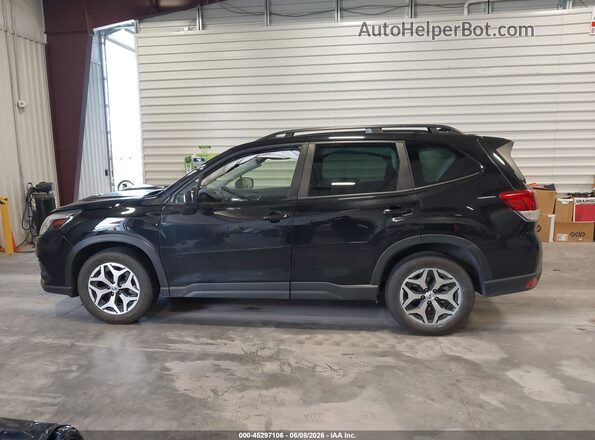 JF2SKADC9PH472658 2023 SUBARU FORESTER Black Widok wnętrza 360 stopni