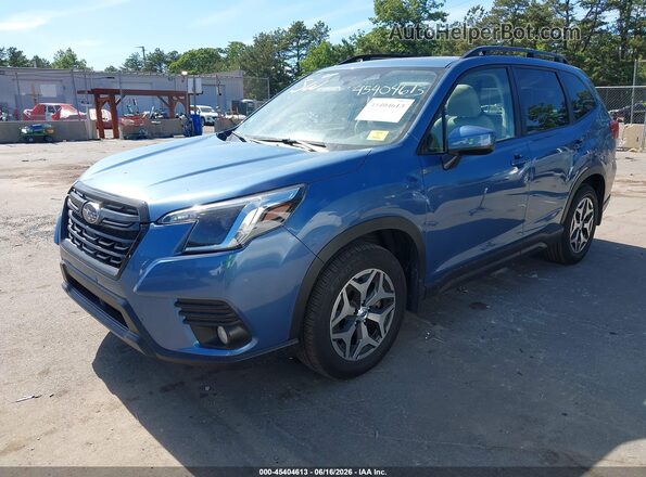 JF2SKADC9PH518862 2023 SUBARU FORESTER Blue Vista tres cuartos delantera izquierda