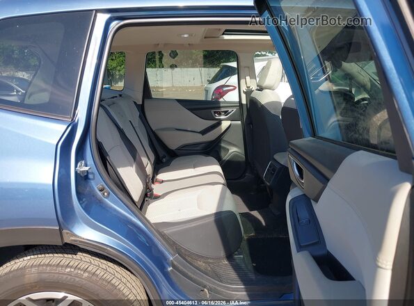JF2SKADC9PH518862 2023 SUBARU FORESTER Blue Vista de la etiqueta del VIN