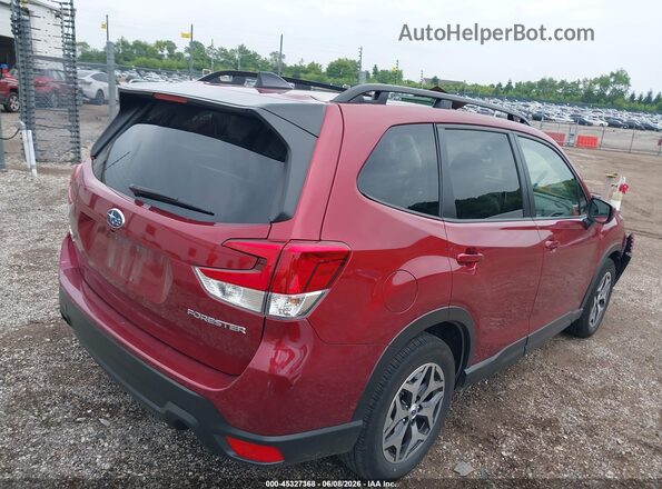 JF2SKADC9RH451294 2024 SUBARU FORESTER Red Հետևի աջ
